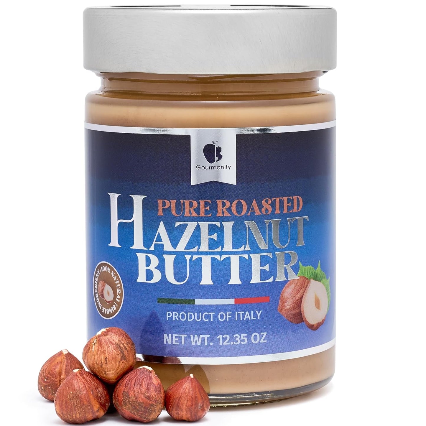 Gourmanity Hazelnut Butter (12.35oz)