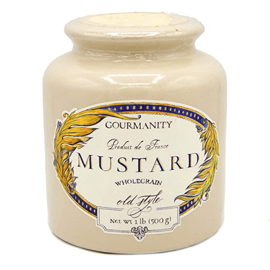 Gourmanity Wholegrain Mustard Stone Jar 1lb - Gourmanity