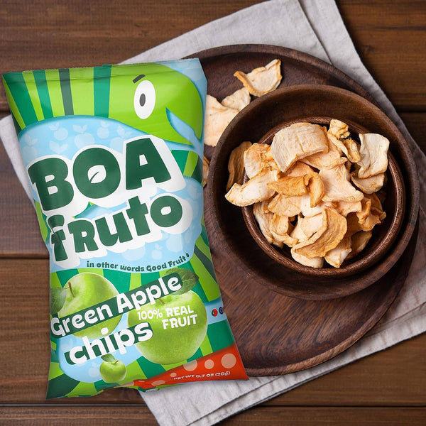 Boa Fruto By Gourmanity Green Apple Chips - Gourmanity