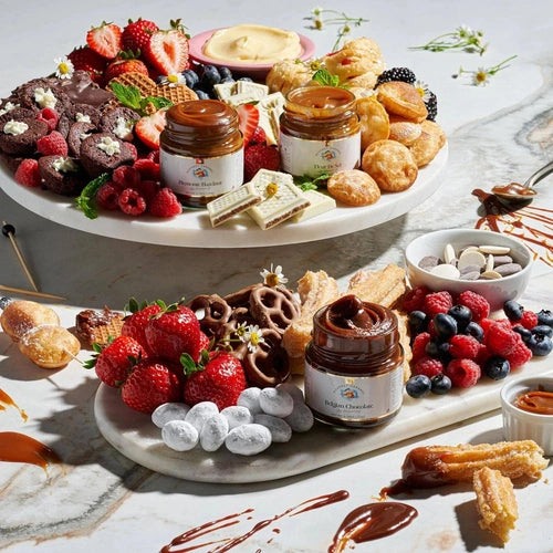 Gourmanity Royal Preserve Caramel Sauce Gift Box - 3 Flavors - 4.76oz Jars - Gourmanity