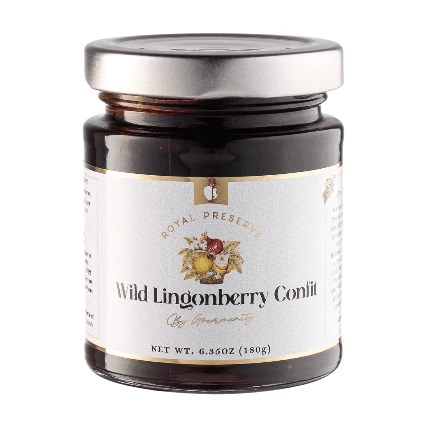 Gourmanity Royal Preserve Lingonberry Confit 6.35oz - Gourmanity