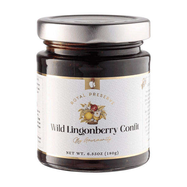 Gourmanity Royal Preserve Lingonberry Confit 6.35oz