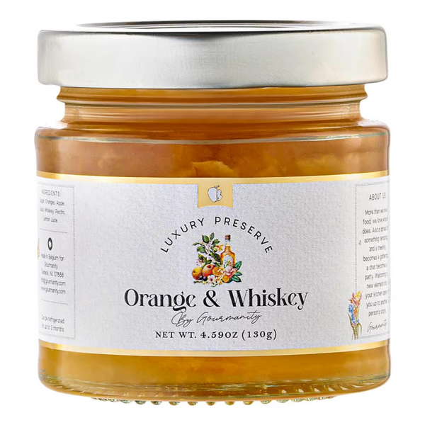 Gourmanity Luxury Preserves Whiskey & Seville Orange Marmalade 4.59oz