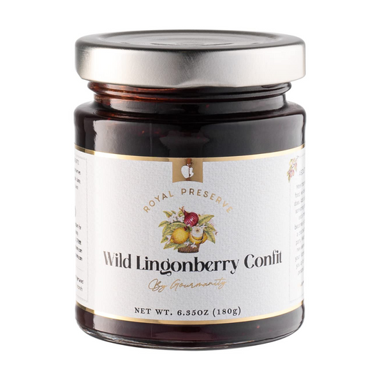 Gourmanity Royal Preserve Lingonberry Confit 6.35oz - Gourmanity