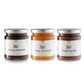 Gourmanity Royal Preserve Jams Gift Box - 3 Flavors - 7.58oz Jars - Gourmanity