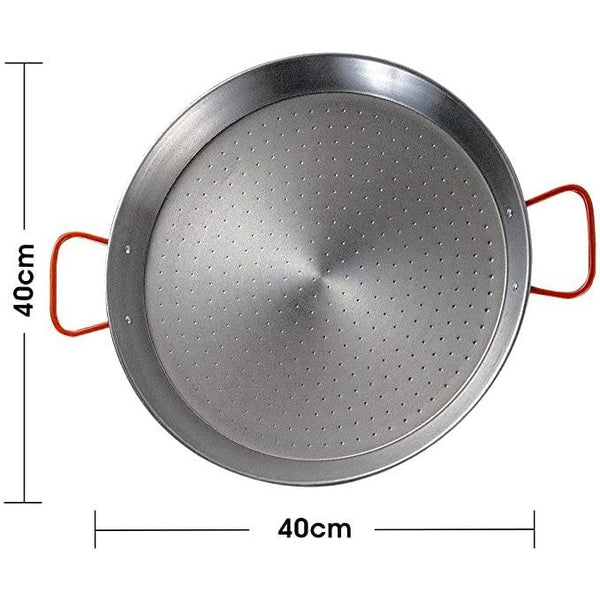 Made By Garcima For Gourmanity Stainless Steel Paella Pan - Gourmanity