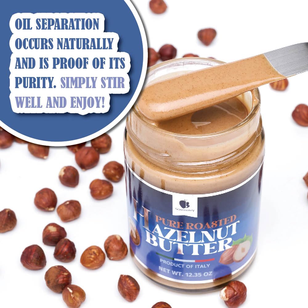 Gourmanity Hazelnut Butter (12.35oz)