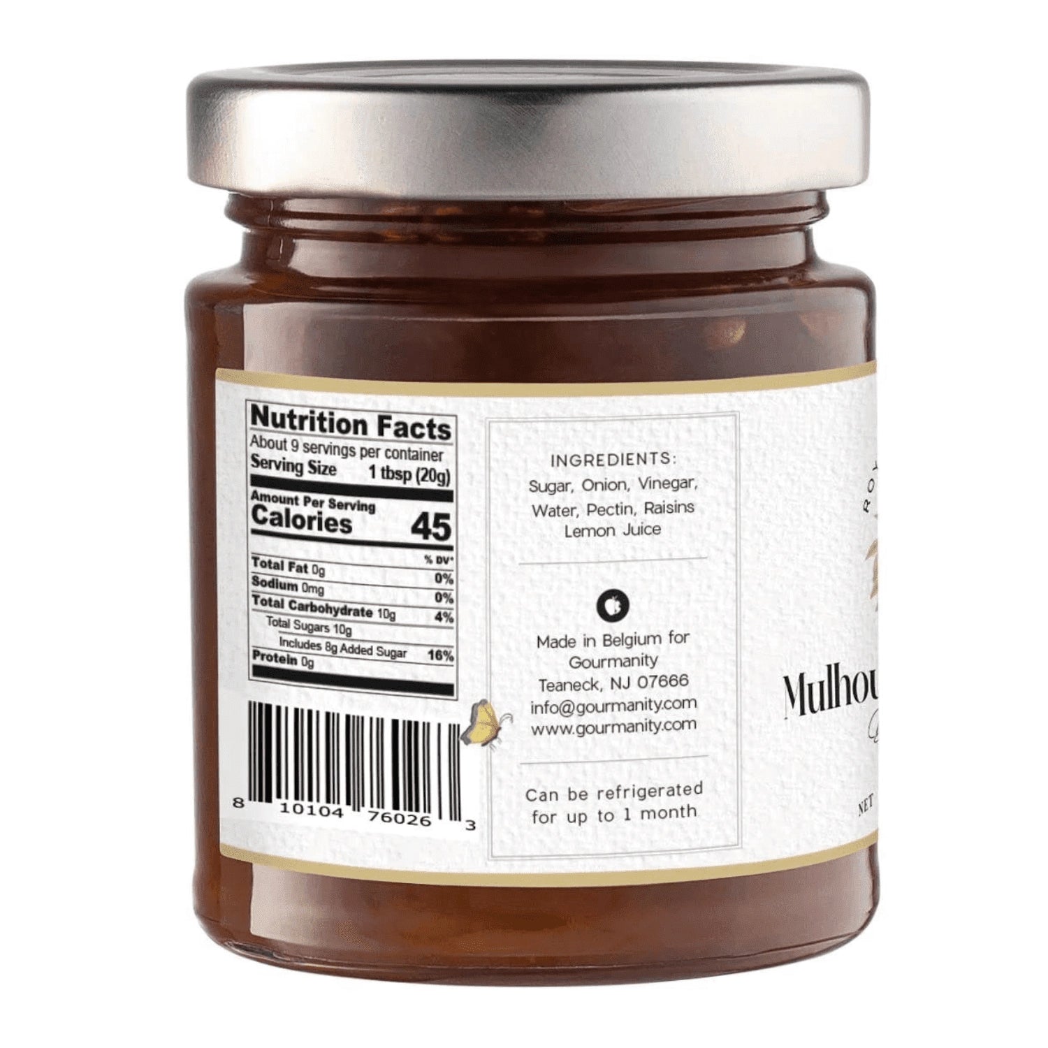 Gourmanity Royal Preserve Mulhouse Onion Confit 6.35oz - Gourmanity