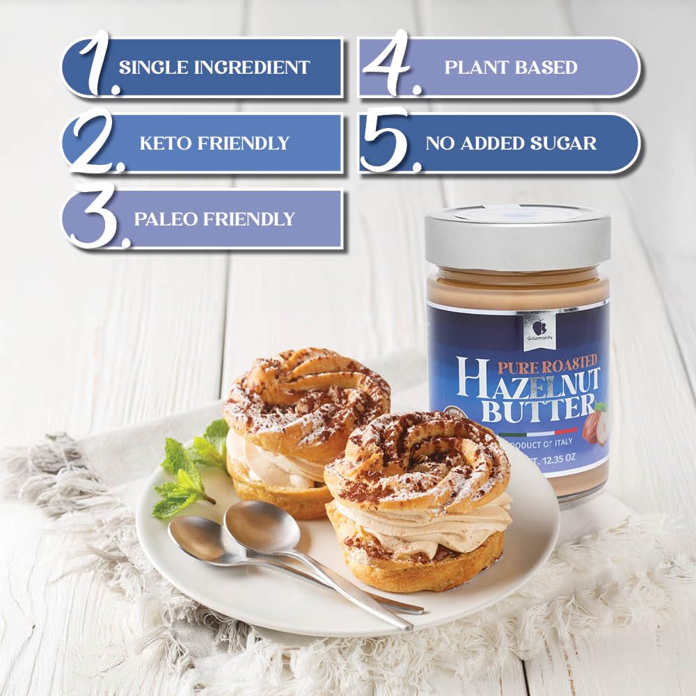 Gourmanity Hazelnut Butter (12.35oz)