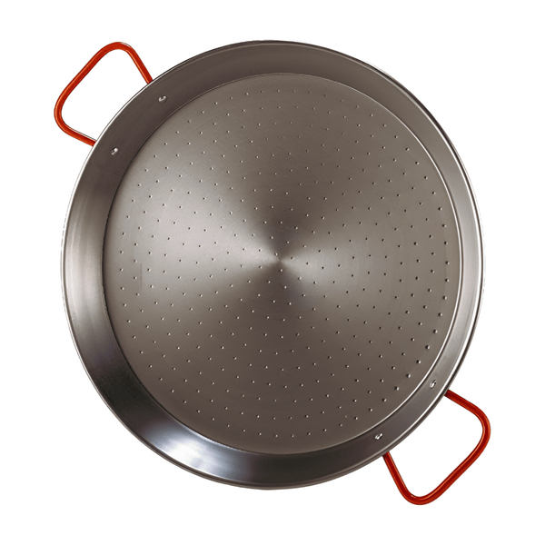 15 Inch Carbon Steel Paella Pan, 8 person