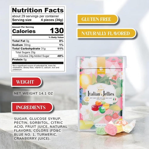 Gourmanity Italian Jellies 14.1oz Box