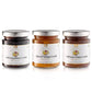 Gourmanity Royal Preserve Confits Gift Box - 3 Flavors - 6.35oz Jars - Gourmanity