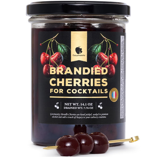 Gourmanity Brandied Cocktail Cherries