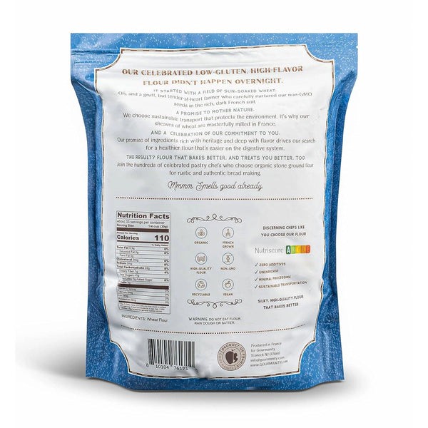 Gourmanity Organic Stone Ground Bread Flour 2.2lb - Gourmanity