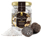 Gourmanity Black Truffle Salt, 5% Italian Summer Truffle Seasoning 5oz Jar