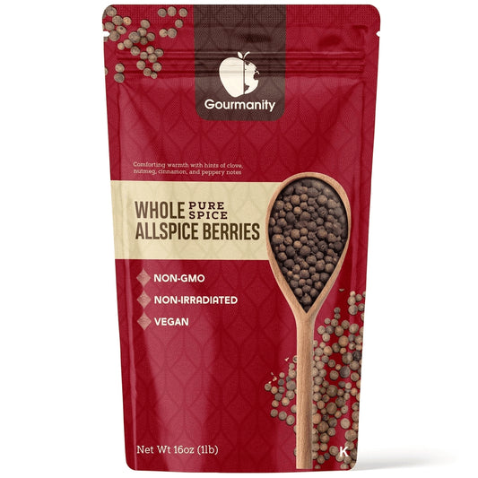 Gourmanity Whole Allspice Berries 1lb - Gourmanity