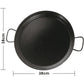 Made By Garcima For Gourmanity Black Enamel Steel Paella Pan - Gourmanity