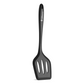 Gourmanity Cook Black Silicone Slotted Spatula - Gourmanity