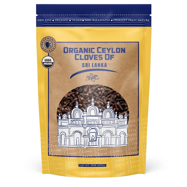 Gourmanity Select Ceylon Cloves From Sri Lanka 1lb - Gourmanity