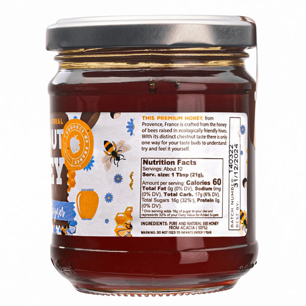 Gourmanity Chestnut Honey 7oz - Gourmanity