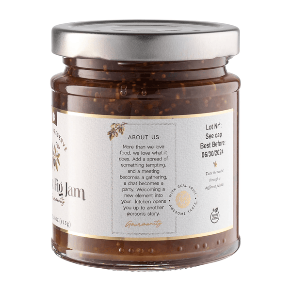 Gourmanity Royal Preserve Fig Jam 7.58oz - Gourmanity