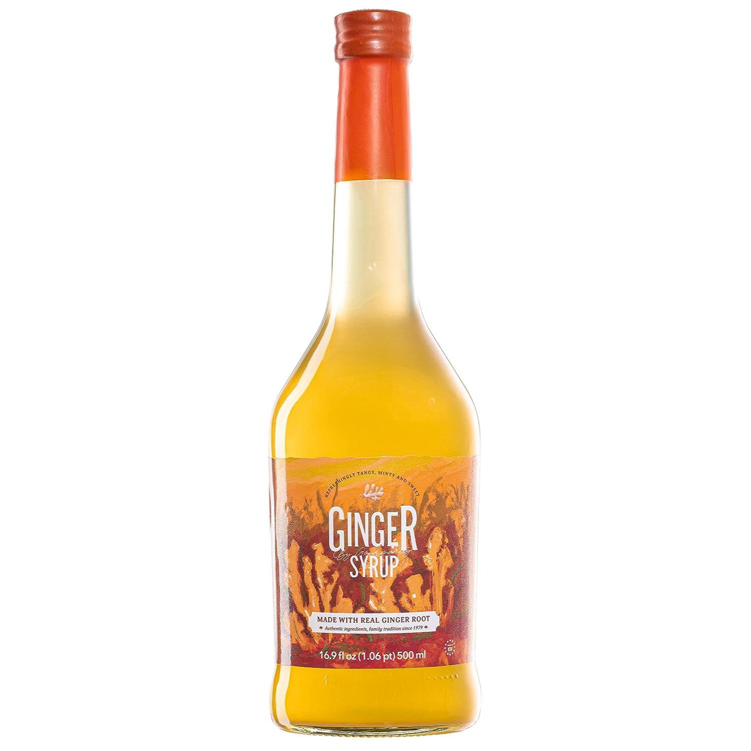 Gourmanity Ginger Syrup 16.9 fl oz - Gourmanity