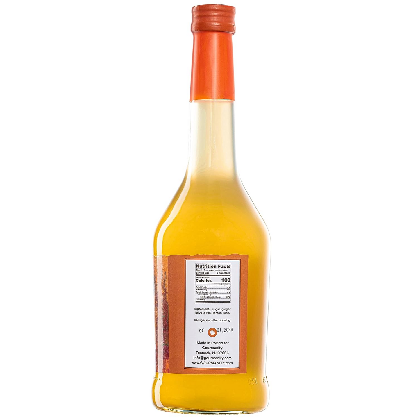 Gourmanity Ginger Syrup 16.9 fl oz - Gourmanity