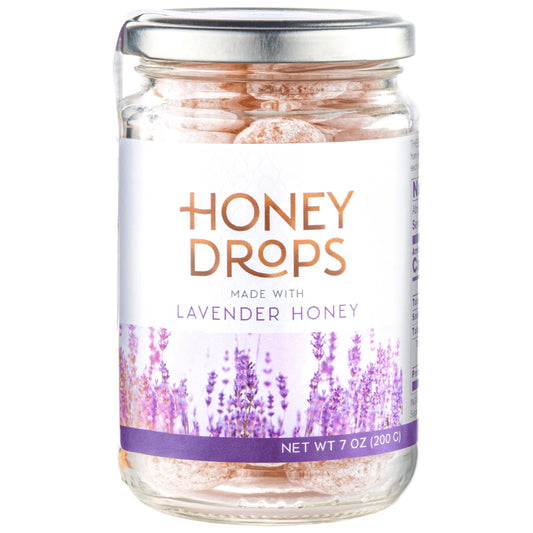 Gourmanity Honey Drops Made With Lavender Honey 7oz - Gourmanity