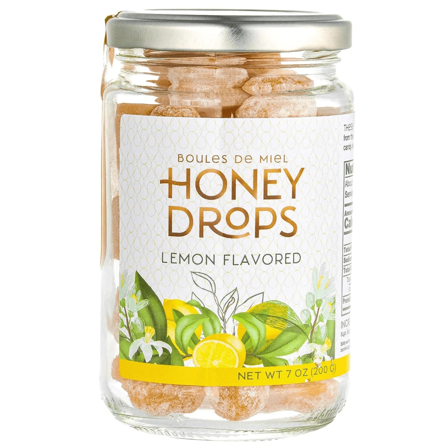 Gourmanity Honey Drops Lemon Flavor 7oz - Gourmanity