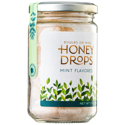 Gourmanity Honey Drops Mint Flavor 7oz - Gourmanity