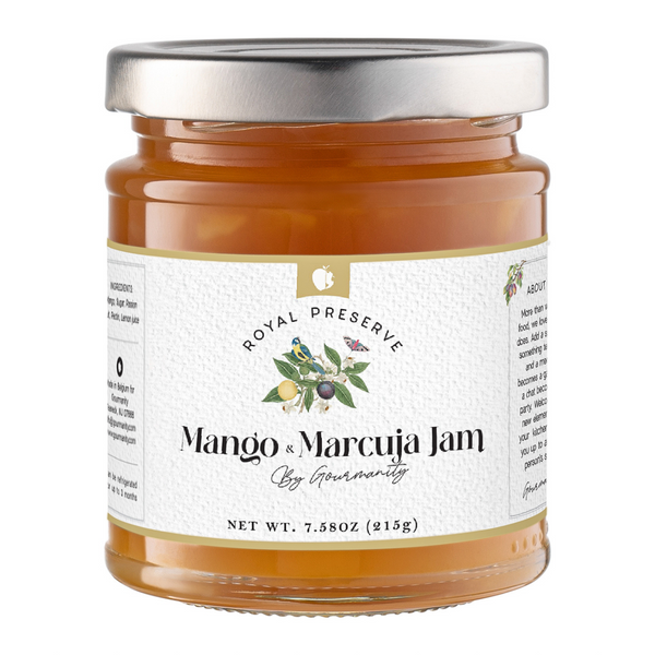 Gourmanity Royal Preserve Mango and Maracuja Jam 7.58oz
