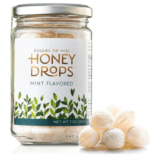 Gourmanity Honey Drops Mint Flavor 7oz - Gourmanity