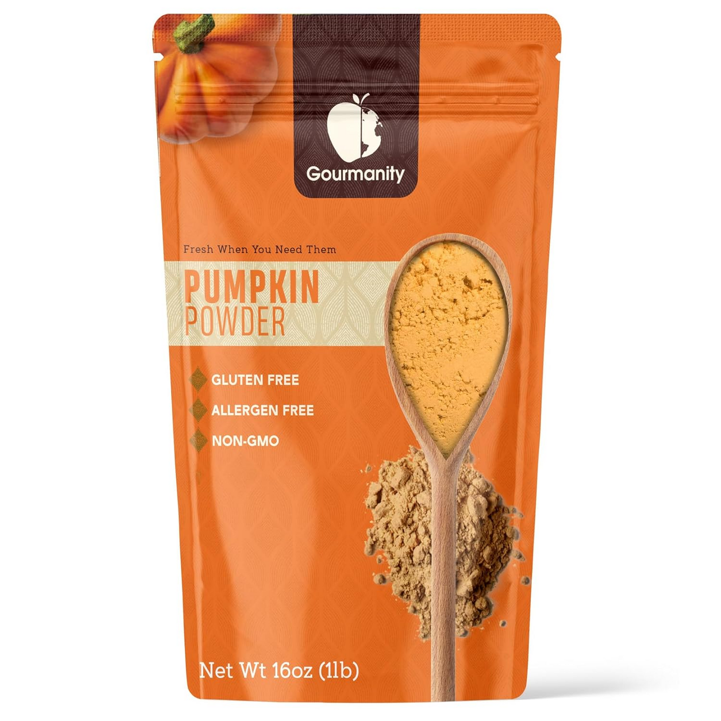 Gourmanity’s pumpkin powder is nutrient dense and junk free