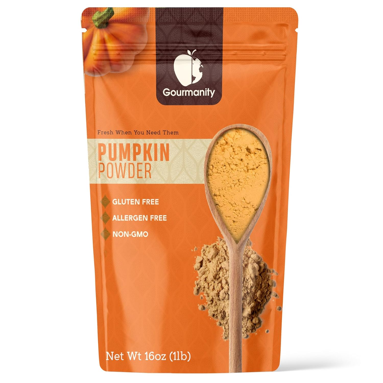 Gourmanity’s pumpkin powder is nutrient dense and junk free