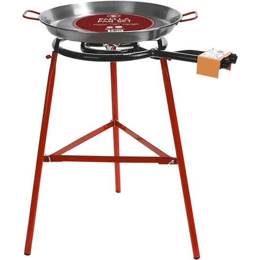 Gourmanity’s paella burner and stand are the ultimate dinner party addition