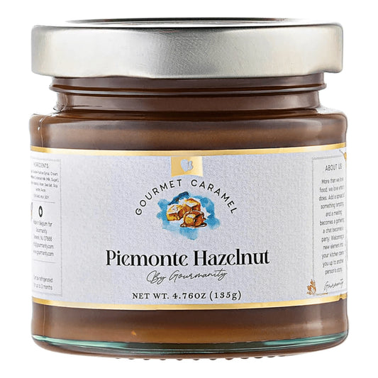 Gourmanity Royal Preserve Piemonte Hazelnut Caramel Sauce 4.76oz - Gourmanity