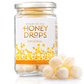 Gourmanity’s delicate honey drops have a hard shell and soft delicious honey center