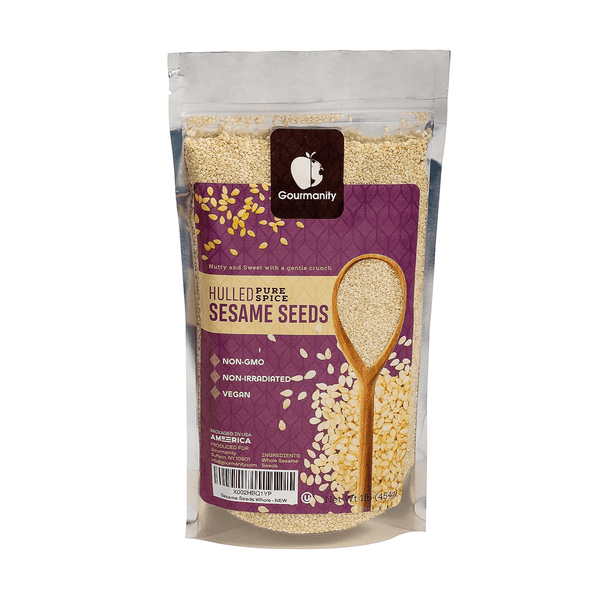 Gourmanity Hulled Sesame Seeds 1lb
