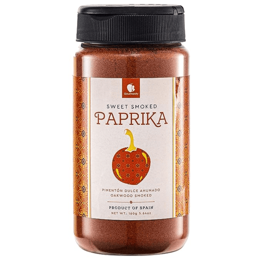 Gourmanity Sweet Smoked Spanish Paprika Powder Jar 5.64oz