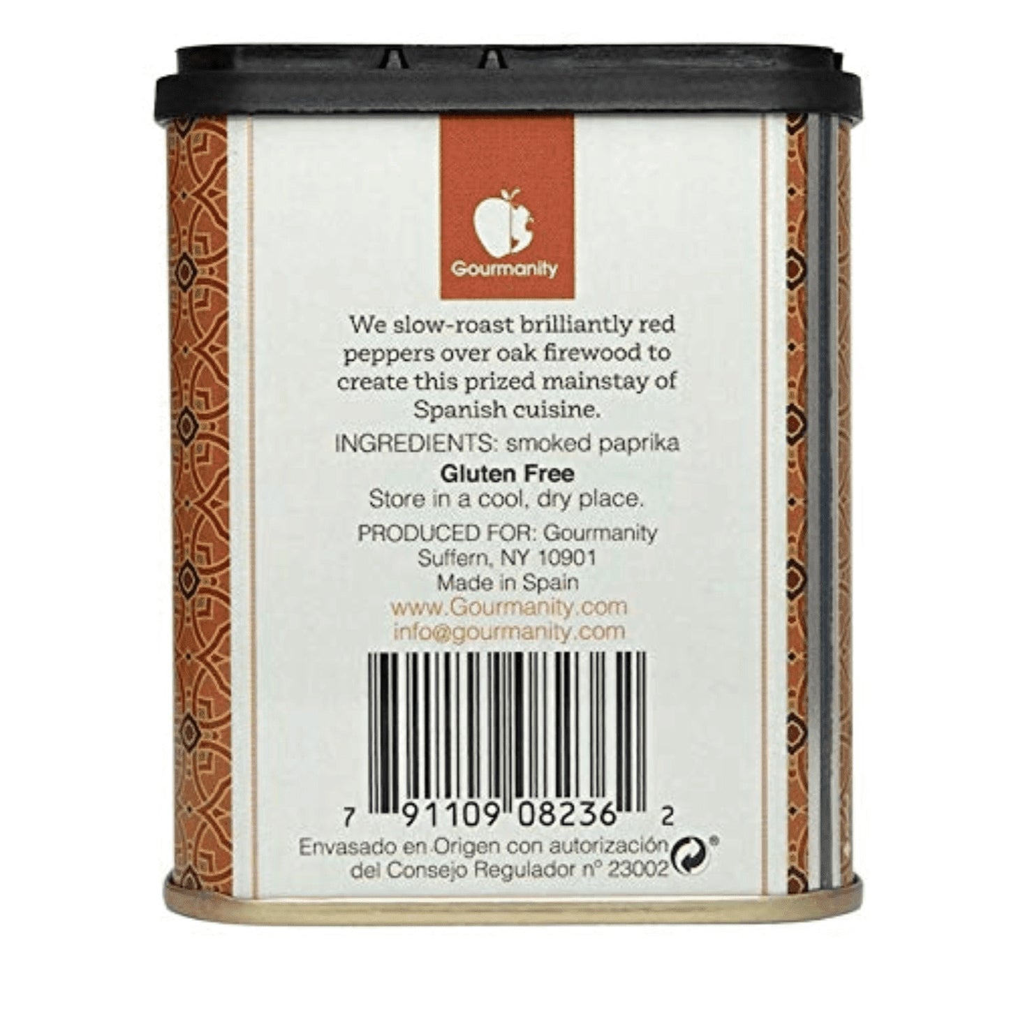 Gourmanity Sweet Smoked Spanish Paprika Tin 2.47oz - Gourmanity