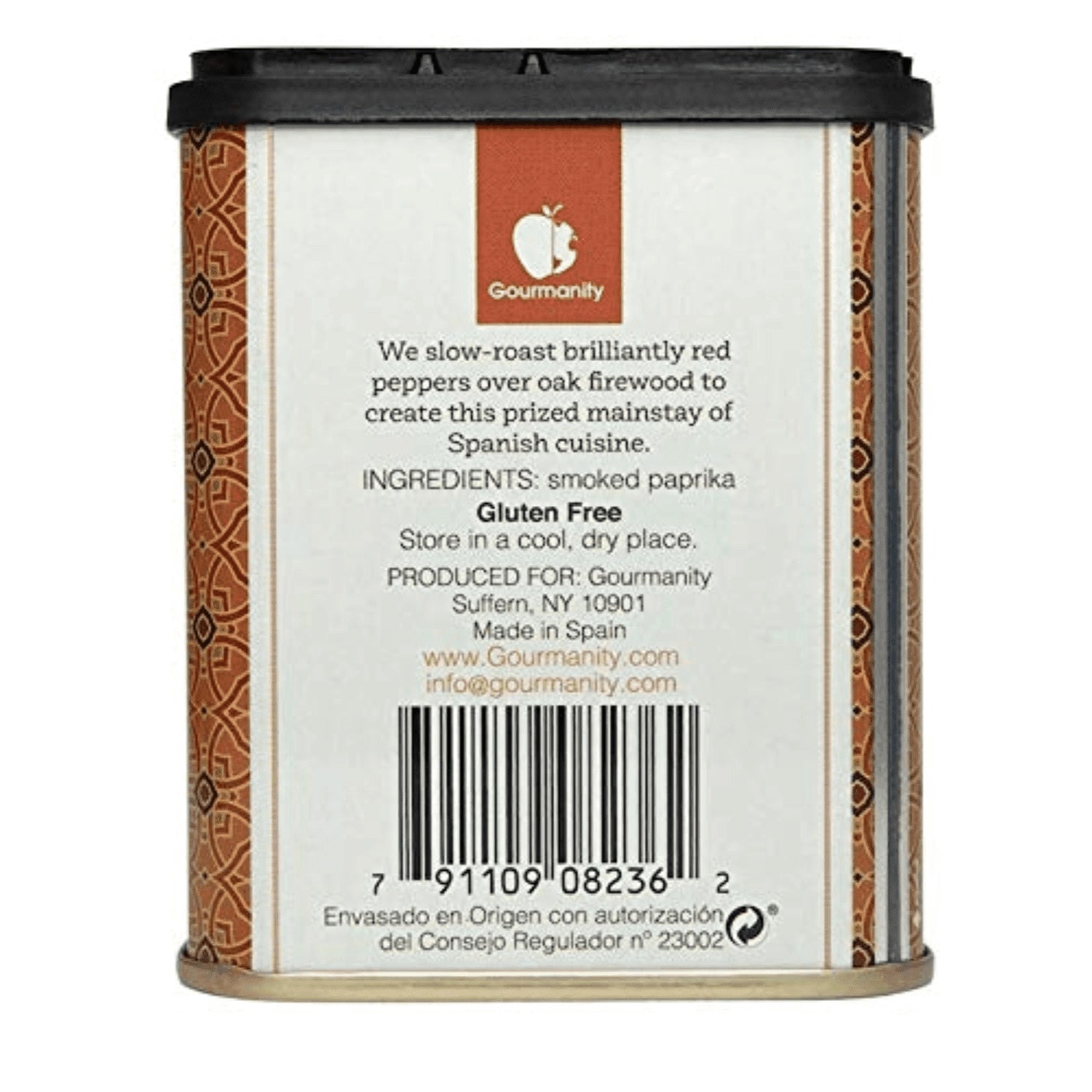 Gourmanity Sweet Smoked Spanish Paprika Tin 2.47oz - Gourmanity