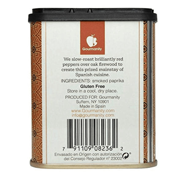 Gourmanity Sweet Smoked Spanish Paprika Tin 2.47oz - Gourmanity