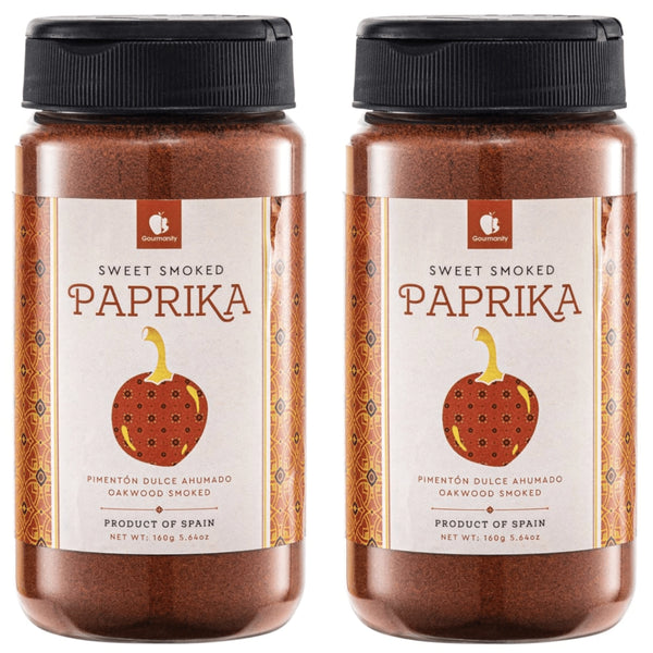 Gourmanity’s sweet smoked paprika adds a smokey depth with sweet undertones to every dish.