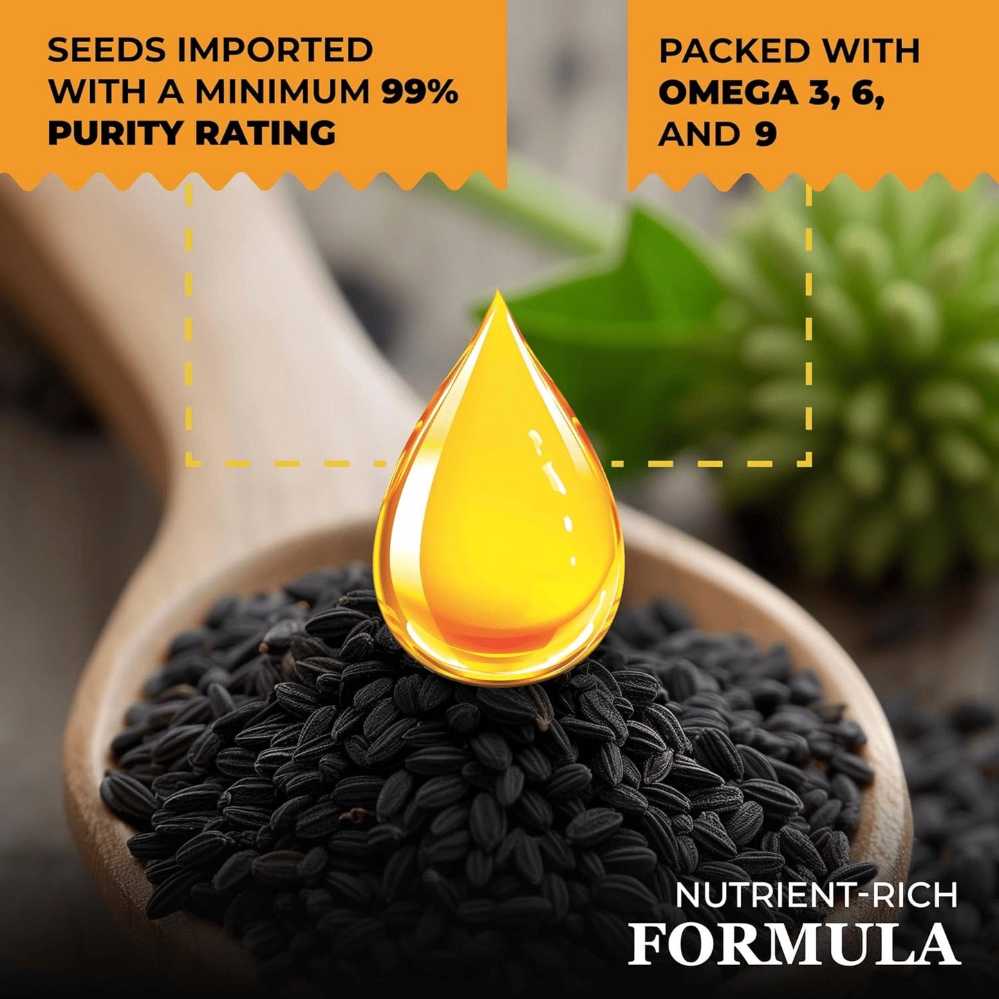 Gourmanity's Ethiopian black seed oil is nutrient rich