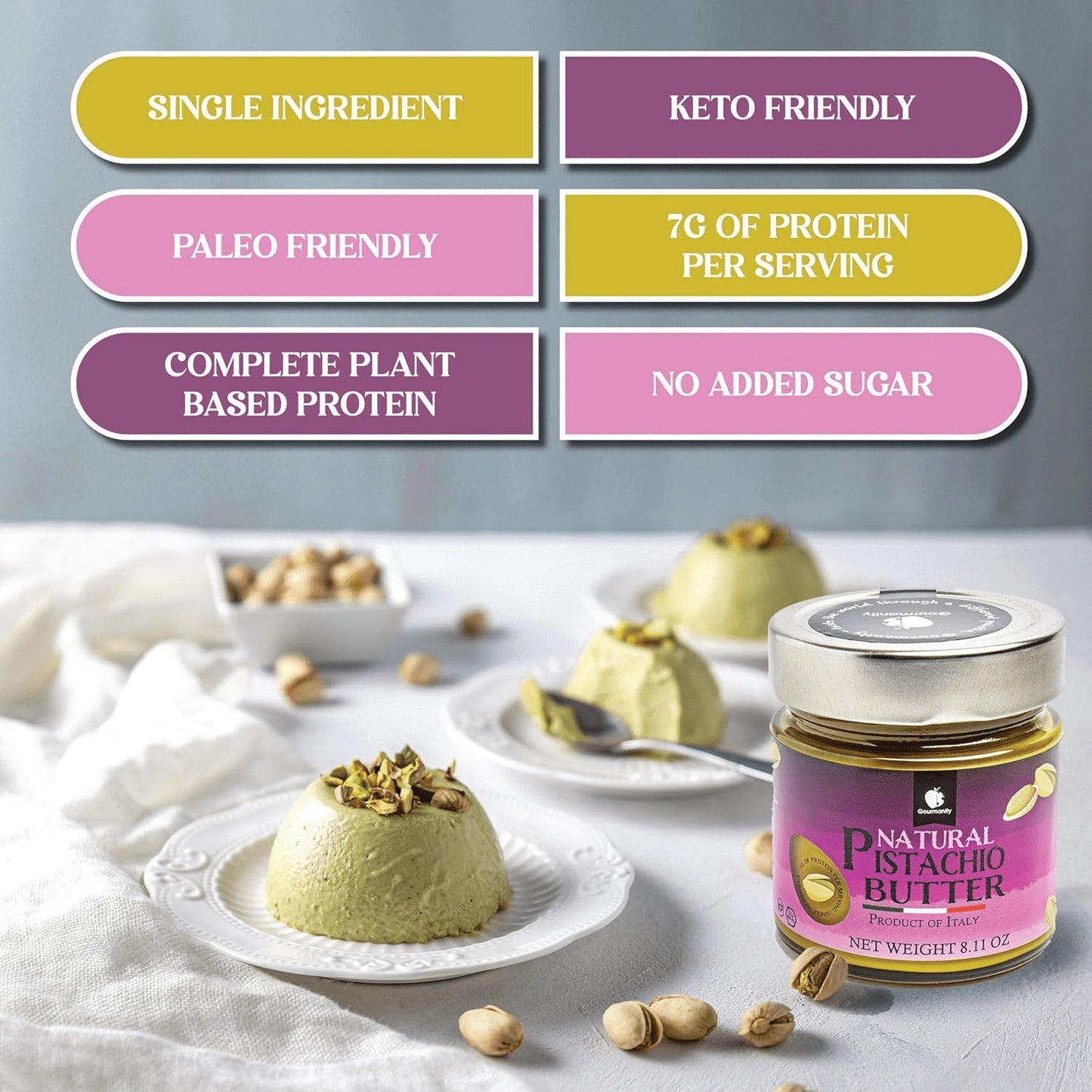 Gourmanity Pistachio Butter 8.1oz