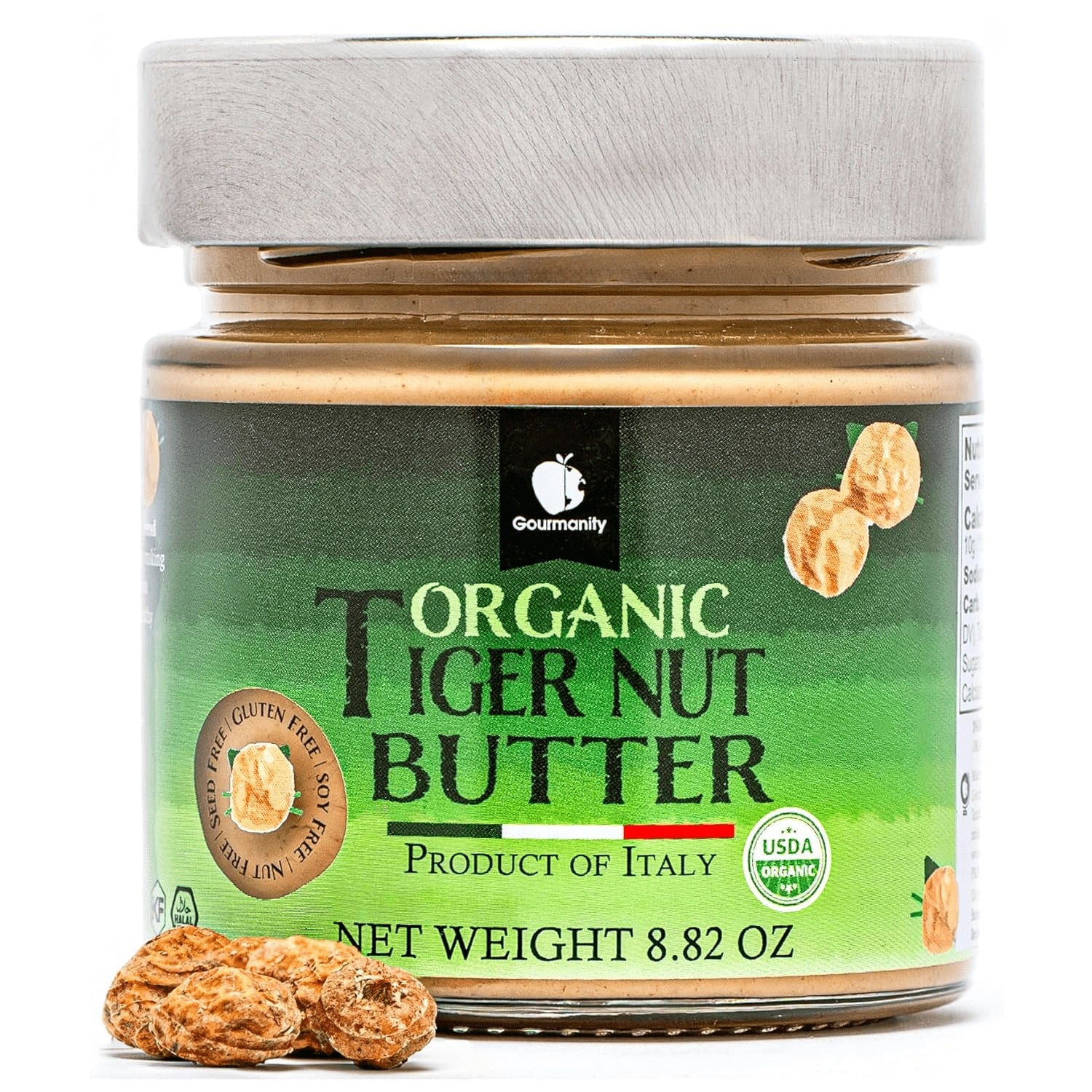 Gourmanity Organic Tigernut Butter 8.8 oz