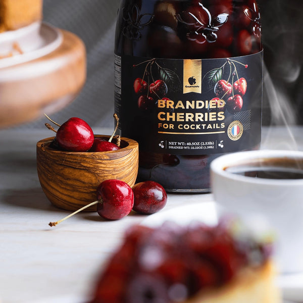 Gourmanity's brandied cherries are just what you need