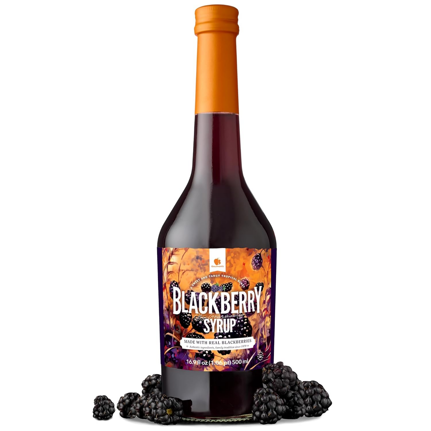 Gourmanity Blackberry Syrup 16.9 fl oz