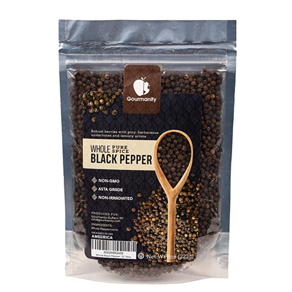 Gourmanity Whole Black Pepper