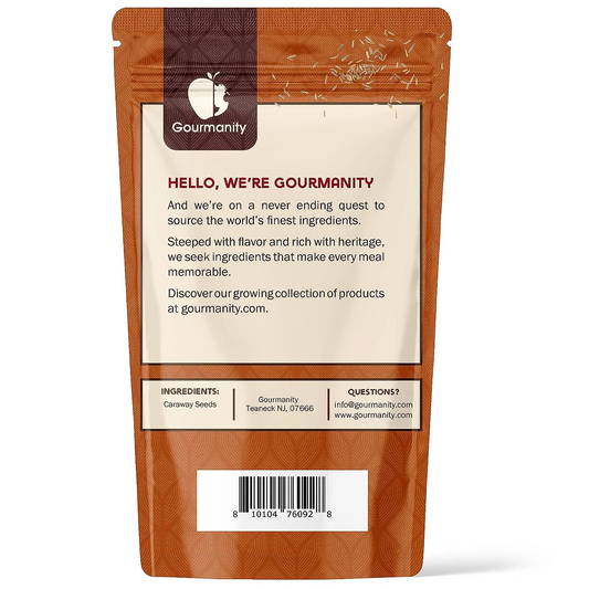 Gourmanity Whole Caraway Seeds 1lb - Gourmanity